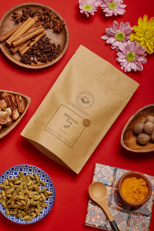 Organic Hibiscus Loose Leaf Tea